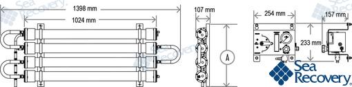 LTM-145 12 V 23L Modular Sea Recovery