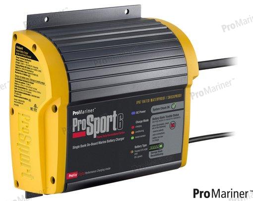 Cargador Bat. Prosport Hd 12/24V 6 Amp - ProMariner