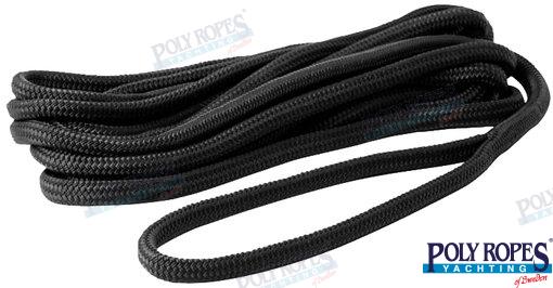 Amarre Dockline 28 Mm Negro (100 M) Poly Ropes