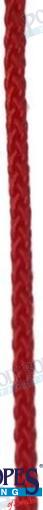 Cabo Poliester 3 Mm Rojo 25 M Poly Ropes