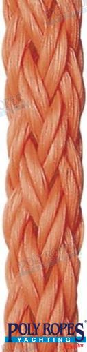 Cabo Polietileno 6MM. Naranja (650 M) Poly Ropes