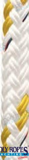 POLY-BRAID-16 8MM. Amarillo (150 M) Poly Ropes