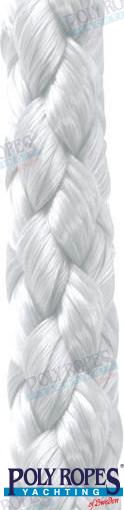 Polyester Trenz. Silkelina Blanco 5MM. Poly Ropes