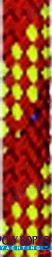 RACING-2002 3MM. Rojo/amarillo (100 M) Poly Ropes