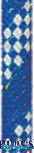 RACING-2002 6MM. Azul/blanco (100 M) Poly Ropes