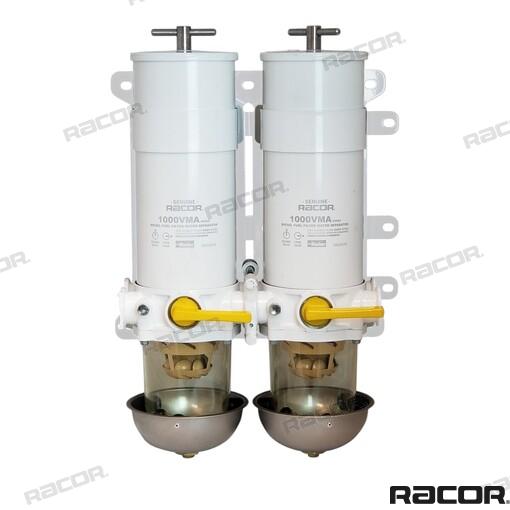 Filtro Doble Con Valvula Racor (Ref. RAC75/1000MA30)