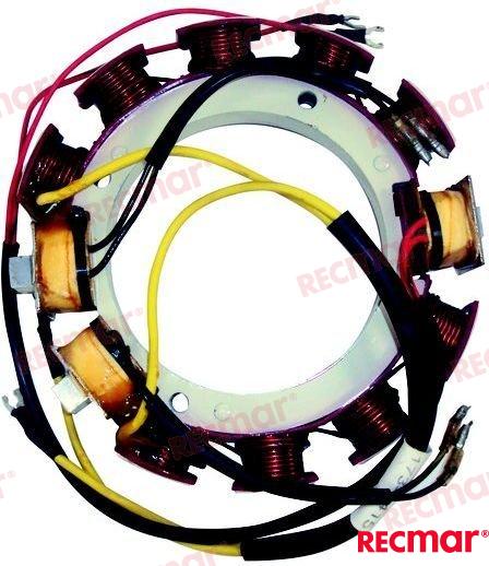 Stator J&e - 6/8 Cilindros (35 Amp) OMC 584287, 763765