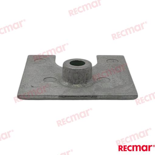 Placa Mercury 4,5-7HP 50X48mm (al) Mercruiser