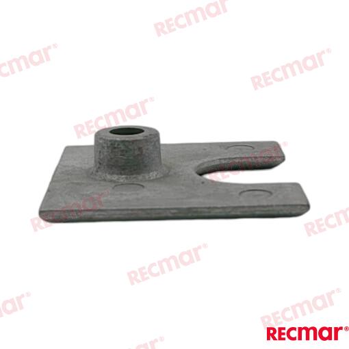 Placa Mercury 4,5-7HP 50X48mm (zn) Mercruiser