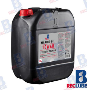 Rec Lube Aceite Marino 10W40 50L Sint REC10W4050L
