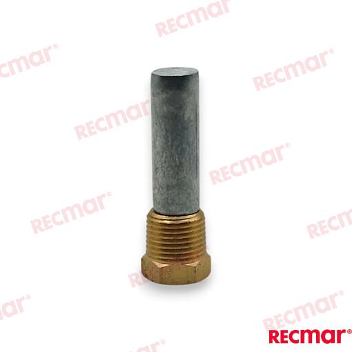 Anodo Yanmar Lapiz Ø12,7mm (zn) (Ref. REC119574-44150)