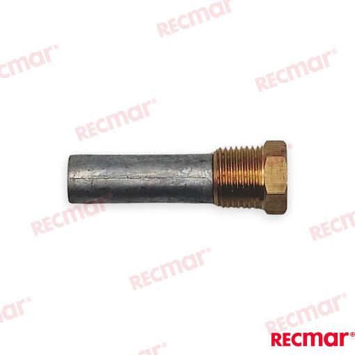 Anodo Yanmar Lapiz Ø12,7mm (zn) (Ref. REC119574-44150)