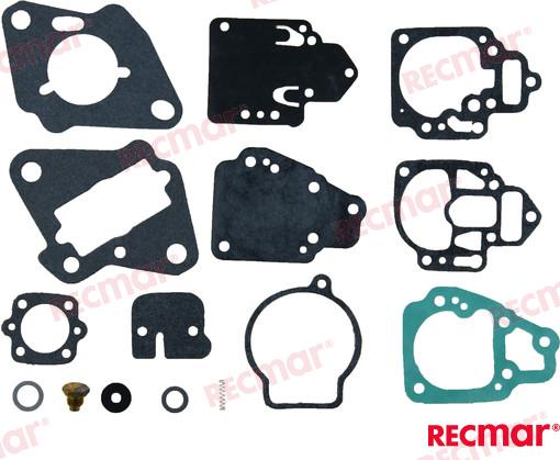 Kit Juntas Carburador Mercruiser 1395-97611, 1395-9761, 1395-9803, 1395-9725, 1395-9645, 1395-9377, 1395-9179, 1395-811357