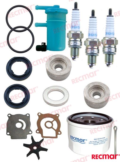 Kit De Mantenimiento Suzuki REC17400-96403, REC16510-87J00, NGKDCPR6E, REC91490-40030, R (Ref. REC17400-87820)