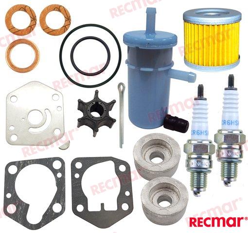 Kit De Mantenimiento Suzuki REC17400-99J01, REC09204-02004, NGKCPR6EA-9, REC16510-05240,
