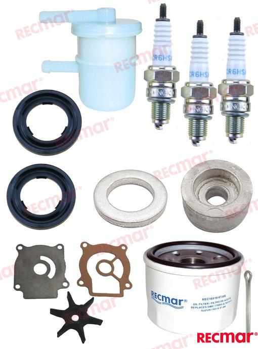 Kit De Mantenimiento Suzuki REC17400-96403, REC16510-87J00, NGKDCPR6E, REC91490-40030, R (Ref. REC17400-89820)