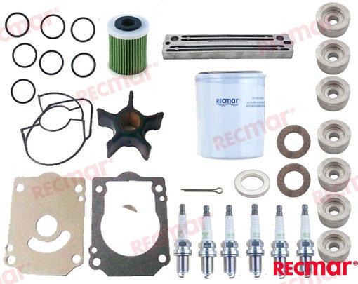 Kit De Mantenimiento Suzuki REC17400-93J01, REC16510-96J00, NGKBKR6E, REC91490-40030, RE