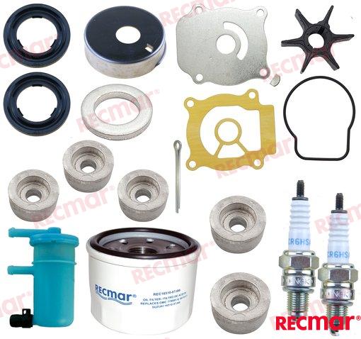 Kit De Mantenimiento Suzuki REC17400-95J02, REC16510-87J00, NGKBKR6E, REC91490-40030, RE