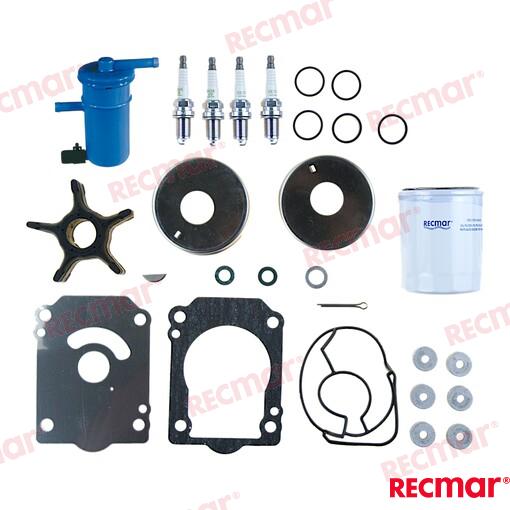 Kit De Mantenimiento Suzuki REC17400-96J03, REC16510-96J00, NGKBKR6E, REC91490-40030, RE