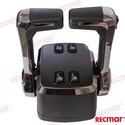 Mando Consola Doble Cromado C/ T&t Volvo