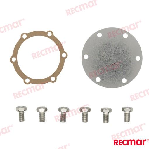 Kit Tapa Bomba Agua 87mmØ 6 Tornillos Volvo