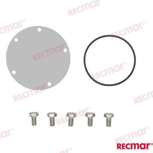 Kit Tapa Bomba Agua 132mm Ø 5 Tornillos Volvo