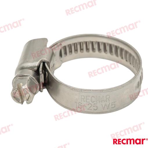 Abrazadera Inox 16-25 W5 (25) Recmar