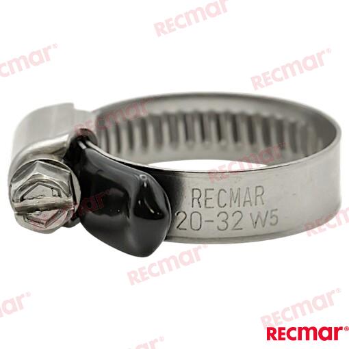 Abrazadera Inox 20-32 W5 (25) Recmar (Ref. REC38304-316)
