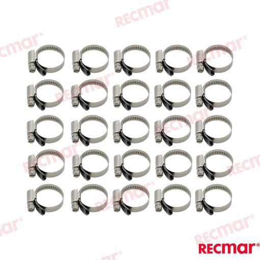 Abrazadera Inox 20-32 W5 (25) Recmar (Ref. REC38304-316)