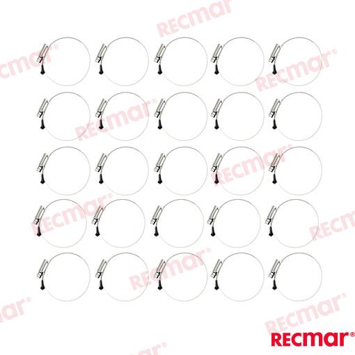Abrazadera Inox 32-50 W5 (25) Recmar (Ref. REC38314-316)