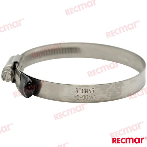 Abrazadera Inox 70-90 W5 (10) Recmar