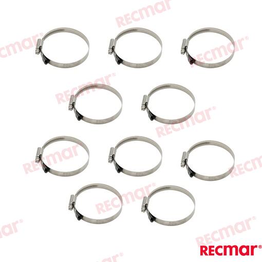 Abrazadera Inox 70-90 W5 (10) Recmar