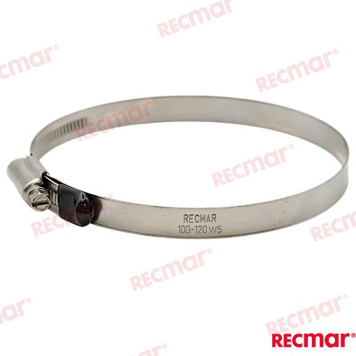 Abrazadera Inox 100-120 W5 (10) Recmar
