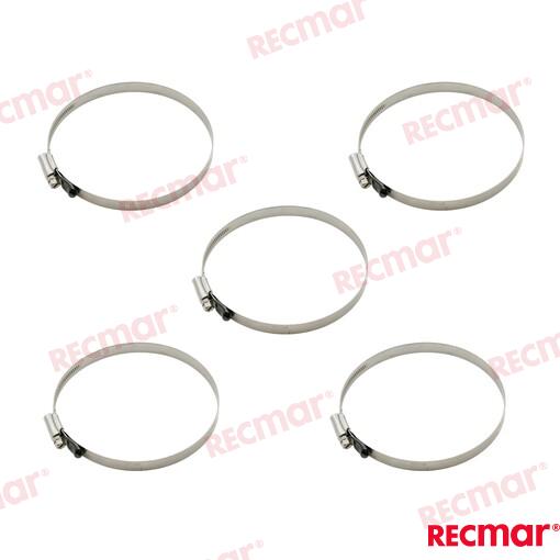 Abrazadera Inox 110-130 W5 (5) Recmar