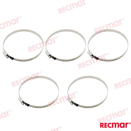 Abrazadera Inox 140-160 W5 (5) Recmar