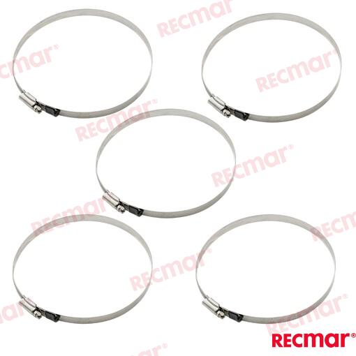 Abrazadera Inox 150-170 W5 (5) Recmar