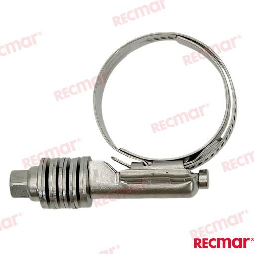 Abrazadera Inox W4 32-54 15,8mm Recmar