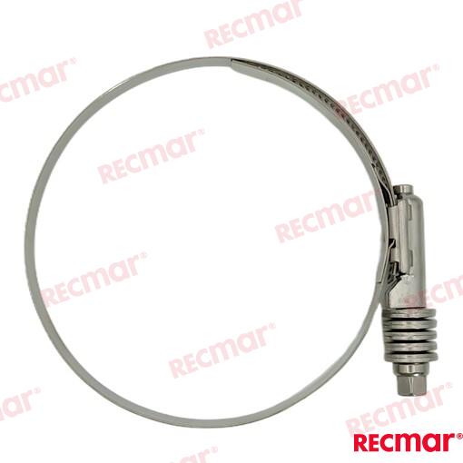Abrazadera Inox W4 121-142 15,8mm Recmar