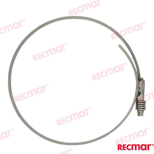 Abrazadera Inox W4 134-155 15,8mm Recmar