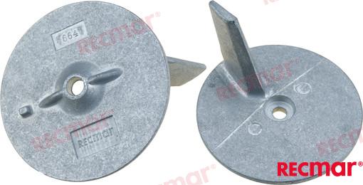 Anodo Yamaha Honda Parsun Trimtab (zn)