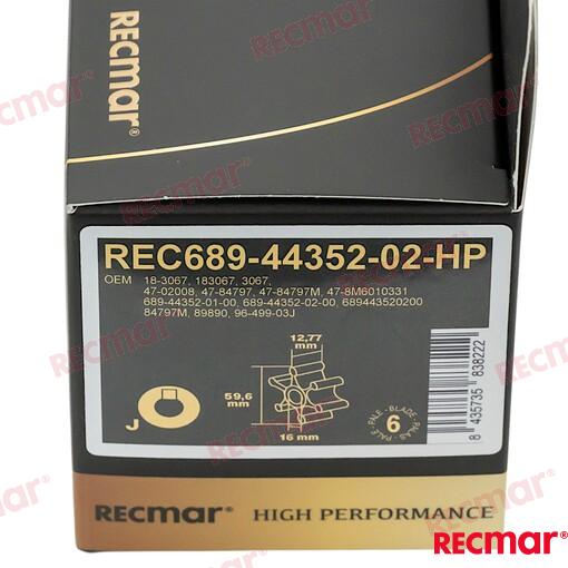 Impulsor 47-84792 Yamaha (Ref. REC689-44352-02-HP)