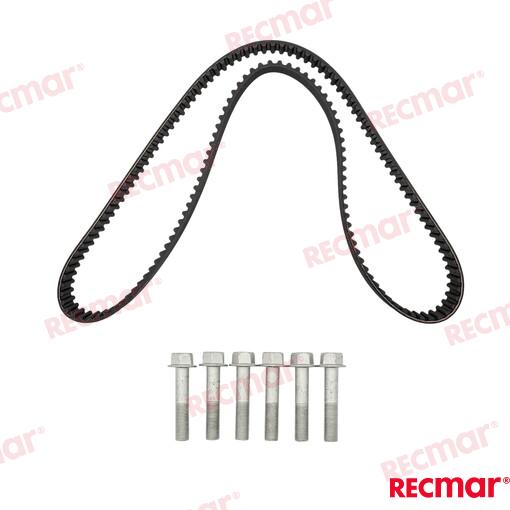 Correa Distribucion Con Tornillos Yamaha (Ref. REC6DA-W4624-00)