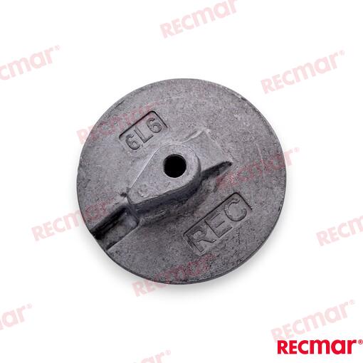 Anodo Yamaha Trimtab 150-200HP (al) (Ref. REC6K1-45371-00AL)
