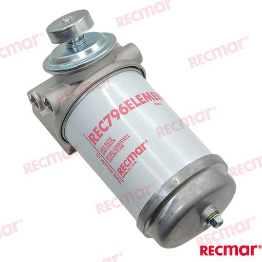 Filtro Decantador Diesel Cubeta De Alumi Recmar (Ref. REC796APUMP)