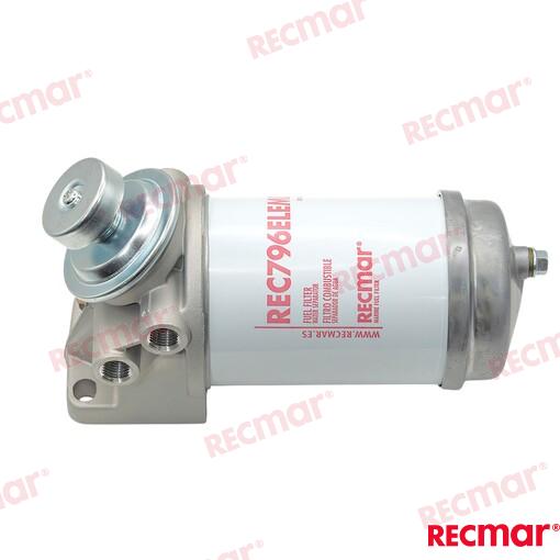 Filtro Decantador Diesel Cubeta De Alumi Recmar (Ref. REC796APUMP)