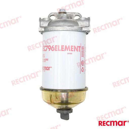 Filtro Decantador Diesel Con Cubeta De C Recmar (Ref. REC796G)