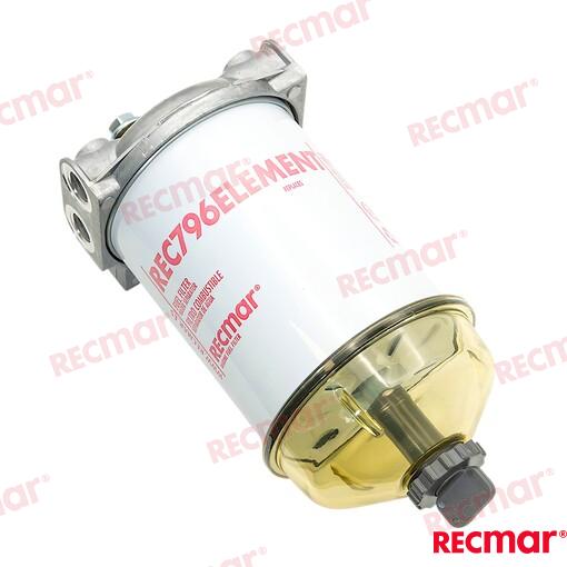 Filtro Decantador Diesel Con Cubeta De C Recmar (Ref. REC796G)