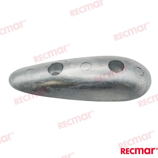 Anodo Oval 117X43mm (zn) Recmar