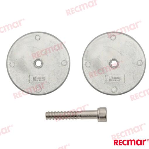 Kit Anodos Plataforma 100mm (zn) Recmar