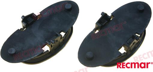 Kit De Dos Palomillas De Escape Mercruiser 807166A3